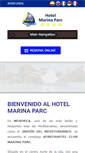 Mobile Screenshot of hotelmarinaparc.com